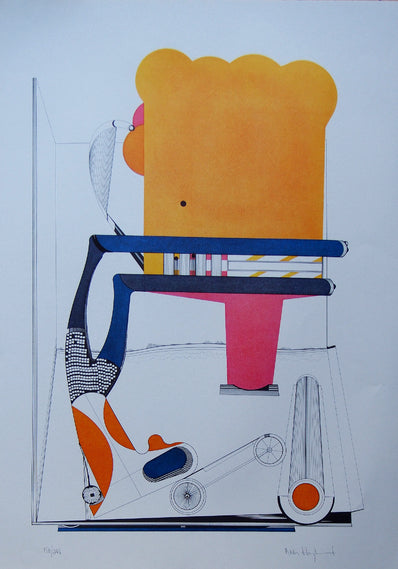 Nils Haglund – Hand Signed Vintage Art Print