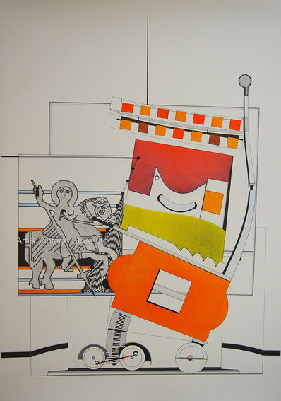 Nils Haglund – Vintage Art Print