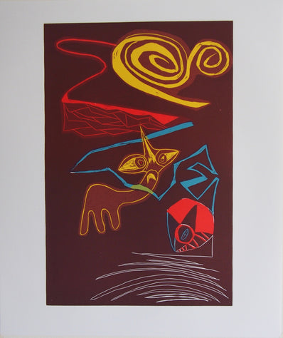 Oscar Zaumseil - Original Woodcut