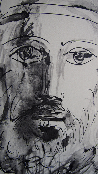 Pablo Picasso - Original Lithograph - En marge du Buffon 1957