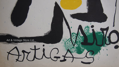 Joan Miró Print - Original Lithograph 1963