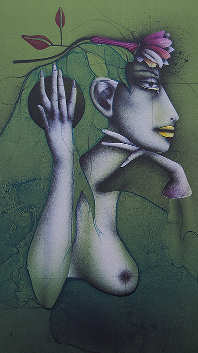 Paul Wunderlich - Vintage Hand Signed Lithograph