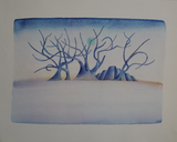 Jean-Michel Folon Vintage Print 1974