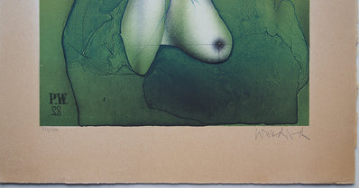 Paul Wunderlich - Vintage Hand Signed Lithograph