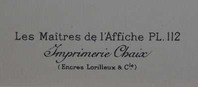 Societe des Peintres - Original Stone Lithograph 1898