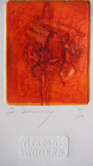 Grabados Somera - Original Limited Edition Etching & Aquatint