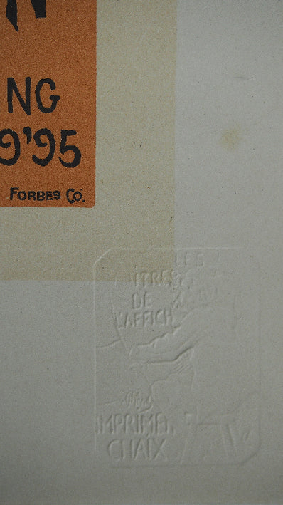 Societe des Peintres - Original Stone Lithograph 1898