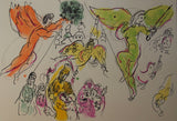 Marc Chagall - Original Lithograph 1965