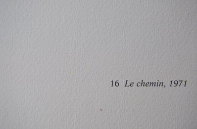 Jean-Michel Folon - Vintage Print 1974