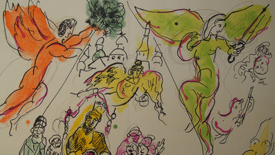 Marc Chagall - Original Lithograph 1965