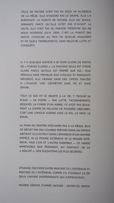 Henri Matisse Vintage Print - Original Lithograph