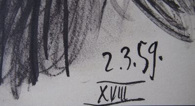 Pablo Picasso - Original Lithograph 1961 - Toro Y Toros