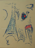 Marc Chagall - Original Lithograph 1965