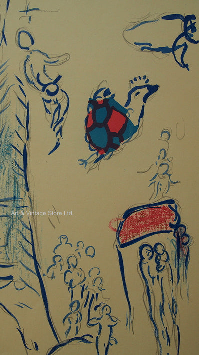 Marc Chagall - Original Lithograph 1965