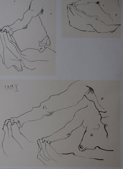 Pablo Picasso - Original Lithograph 1961 - Toro Y Toros
