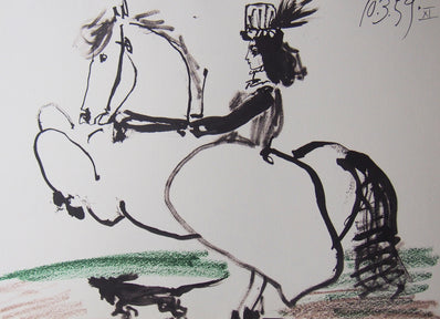 Pablo Picasso - Original Lithograph 1961 - Toro Y Toros
