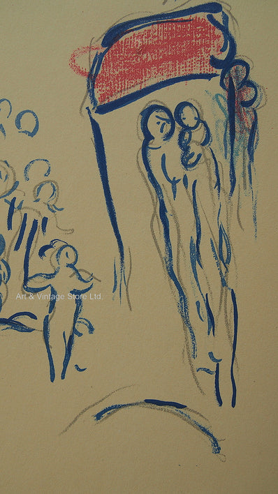 Marc Chagall - Original Lithograph 1965