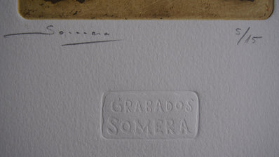 Grabados Somera - Original Limited Edition Etching -