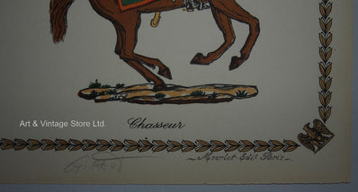 Gaston Girault - Original Hand signed Original Lithograph 1979