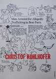 Christof Kohlhofer - Original Artist Poster 1994