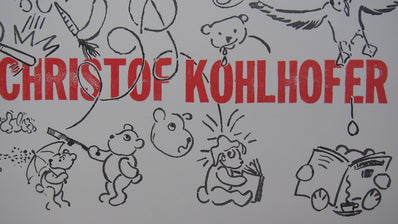 Christof Kohlhofer - Original Artist Poster 1994