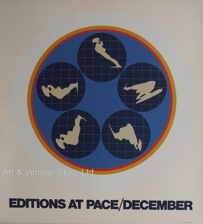 Ernst Trova - Original Serigraph 1969 - Collectible Art