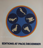 Ernst Trova - Original Serigraph 1969 - Collectible Art