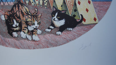 Original Hand Pulled Print - Hand Signed Lithograph