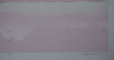 Michel Dumontet - Vintage Hand Signed Lithograph