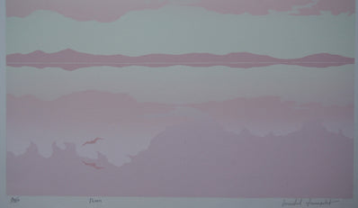 Michel Dumontet - Vintage Hand Signed Lithograph