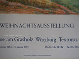 Graphik der Gegenwart  - Original Artist Poster 1984