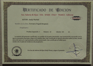 Andy Warhol - Fine Art Print