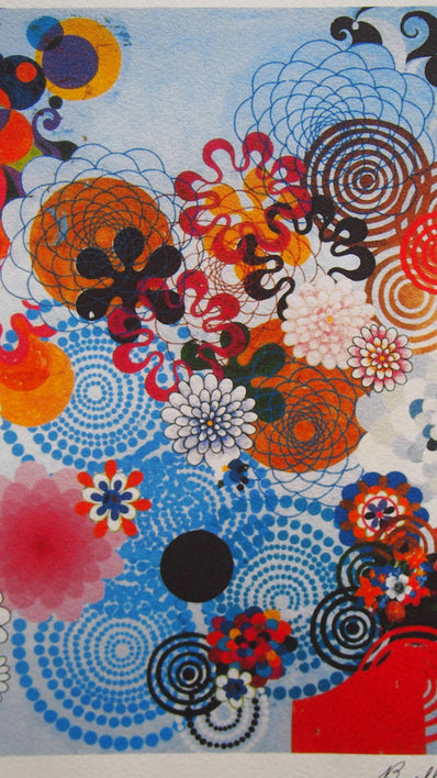 Beatriz Milhazes - Hand Pressed Print