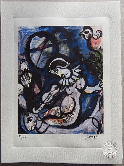 Marc Chagall - Hand Pressed Print