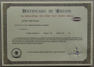 Pablo Picasso - Fine Art Print