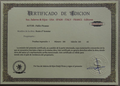 Pablo Picasso - Fine Art Print