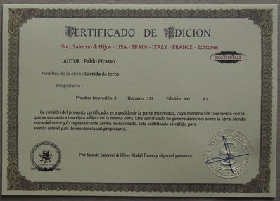 Pablo Picasso - Fine Art Print