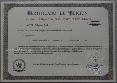 Salvador Dalí - Fine Art Print