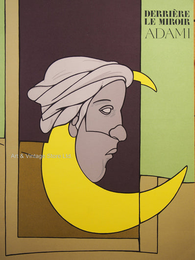 Valerio Adami Print - Original Lithograph 1980