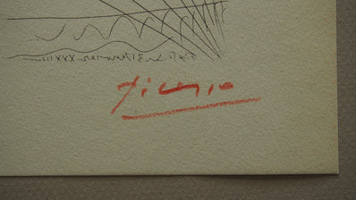 Pablo Picasso -  Hand Signed Lithograph 1952