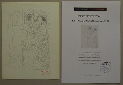 Pablo Picasso -  Hand Signed Lithograph 1952