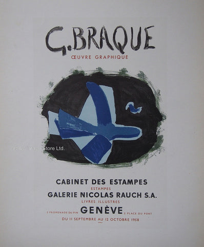 Georges Braque Vintage Print - Original Lithograph 1959