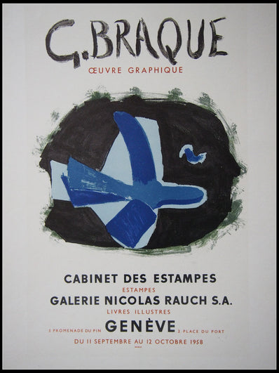 Georges Braque Vintage Print - Original Lithograph 1959