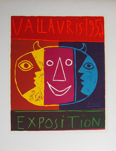 Pablo Picasso Vintage Print - Original Lithograph 1959