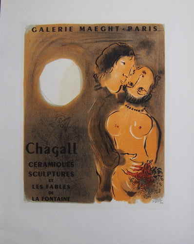 Marc Chagall Vintage Print - Original Lithograph 1959
