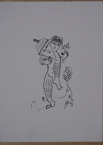 Marc Chagall Vintage Print 1979 - Original Lithograph