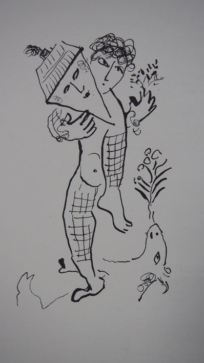 Marc Chagall Vintage Print 1979 - Original Lithograph