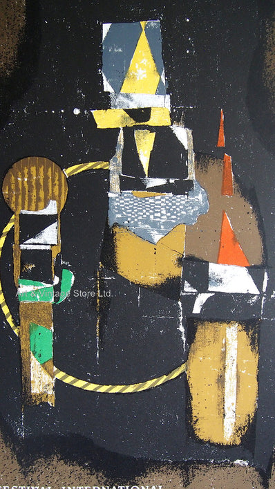 Johnny Friedlaender - Original Artist Poster 1979