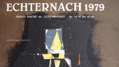 Johnny Friedlaender - Original Artist Poster 1979