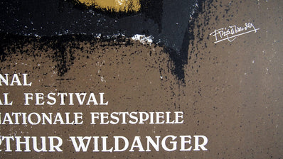 Johnny Friedlaender - Original Artist Poster 1979